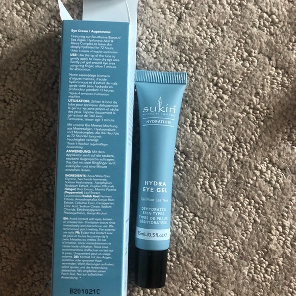 Sukin hydration hydra eye gel 15ml - Picture 3 of 6